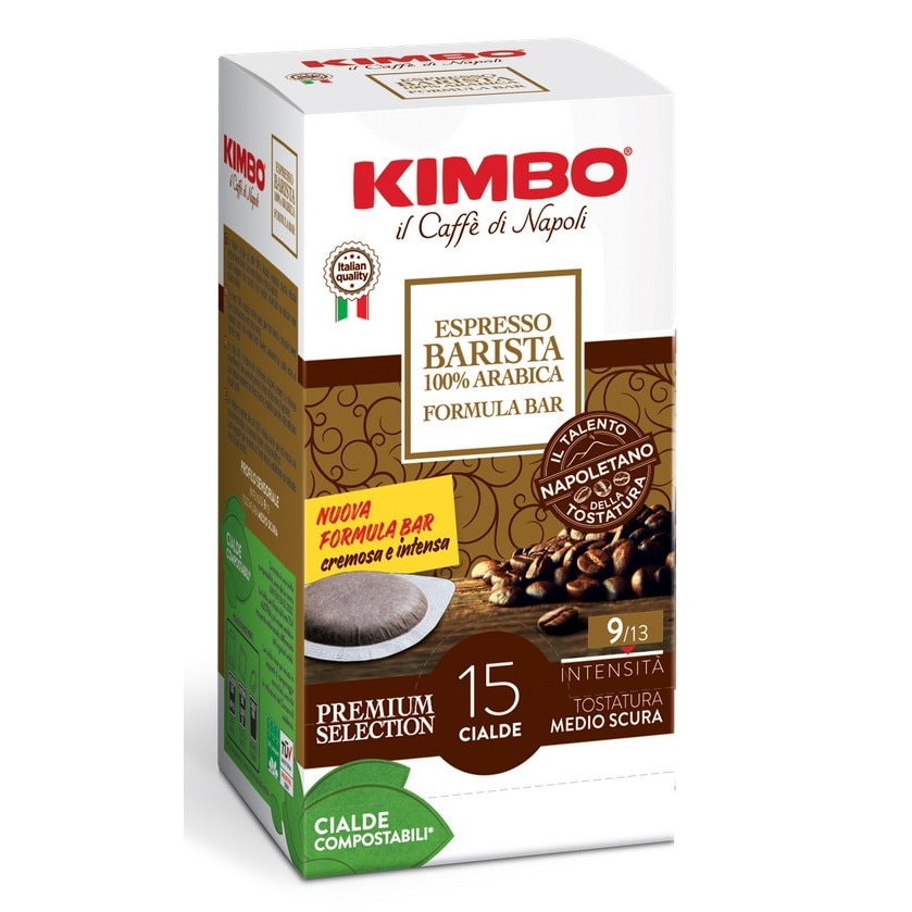 Cafea Kimbo 100% Arabica, 15 monodoze ESE 