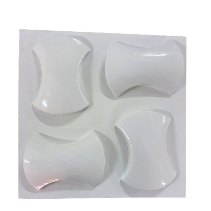 Matrita panou decorativ 3D, model evantai, pentru interior si exterior, 45 x 45 cm