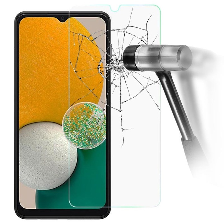 Стъклен протектор Hard Glass, 2.5D за Samsung Galaxy A13 5G, Прозрачен