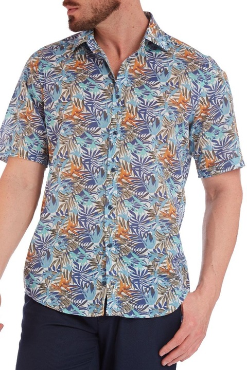 Camasa barbati, W. Wegener, slim fit 5963, multicolor, L INTL L INTL