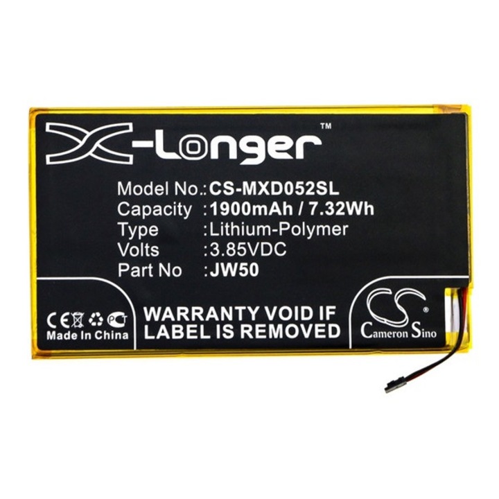 Cameron sino li-polymer akku (3,85v / 1900 mah, motorola jw50 kompatibilis), CS-MXD052SL, gyártói csomagolás