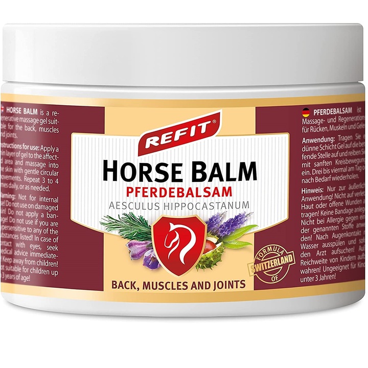 Balsam cu extract din plante, Refit, 500 ml