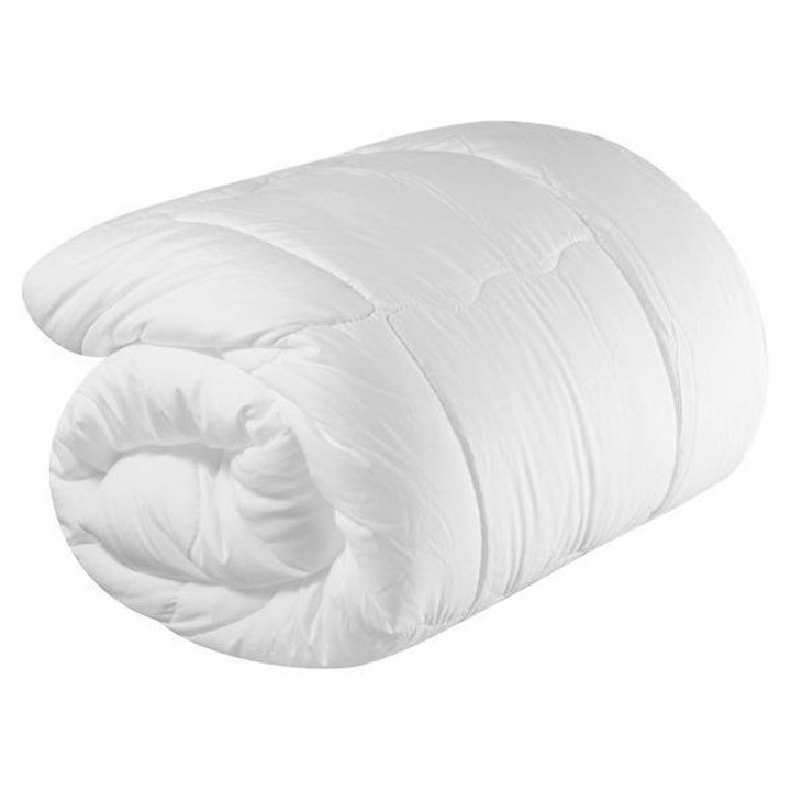 Pilota antialergica, KAZ155B, Iarna, poliester, alb, 155 x 220 cm