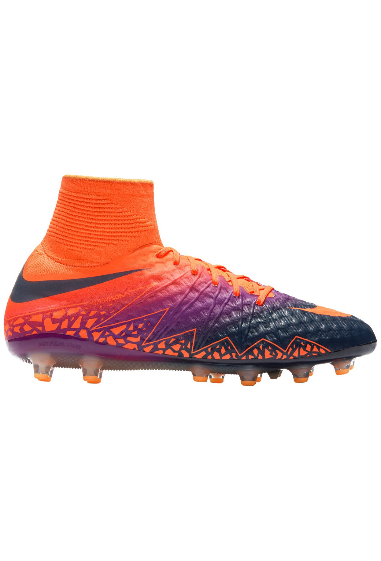 Ghete Fotbal Nike Hypervenom Phantom II pentru barbati, Crimson