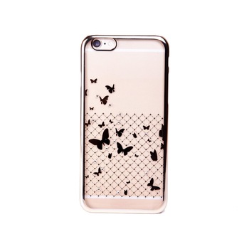 Capac protectie spate, Cellara, colectia fluturi, pentru iPhone 6 Capac protectie spate, Cellara, colectia fluturi, pentru iPhone 6