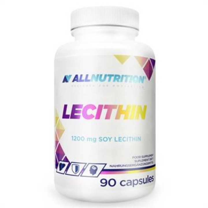 Supliment alimentar, ALLNUTRITION, Lecitina, 90 capsule