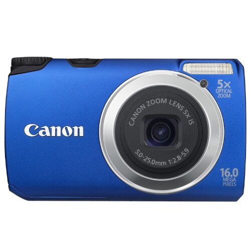 Aparat foto digital Canon PowerShot A3300 IS, 16.0 MP, Albastru
