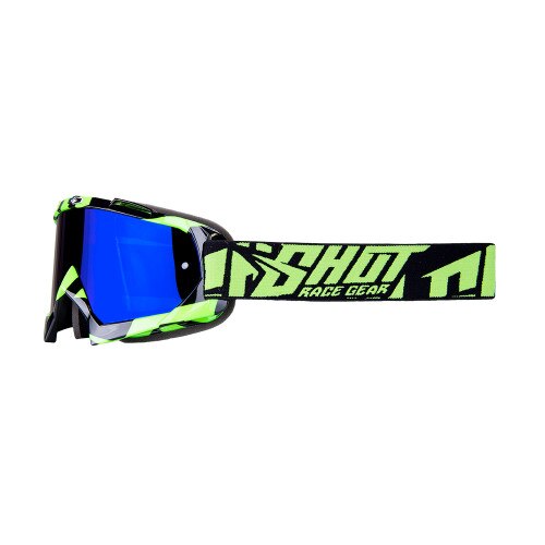 Ochelari Shot Volt Neon Verde Motocross-Snowboard-Ski