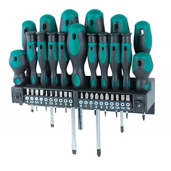 Set surubelnite si biti Mannesmann M11415, 37 piese Set surubelnite si biti Mannesmann M11415, 37 piese