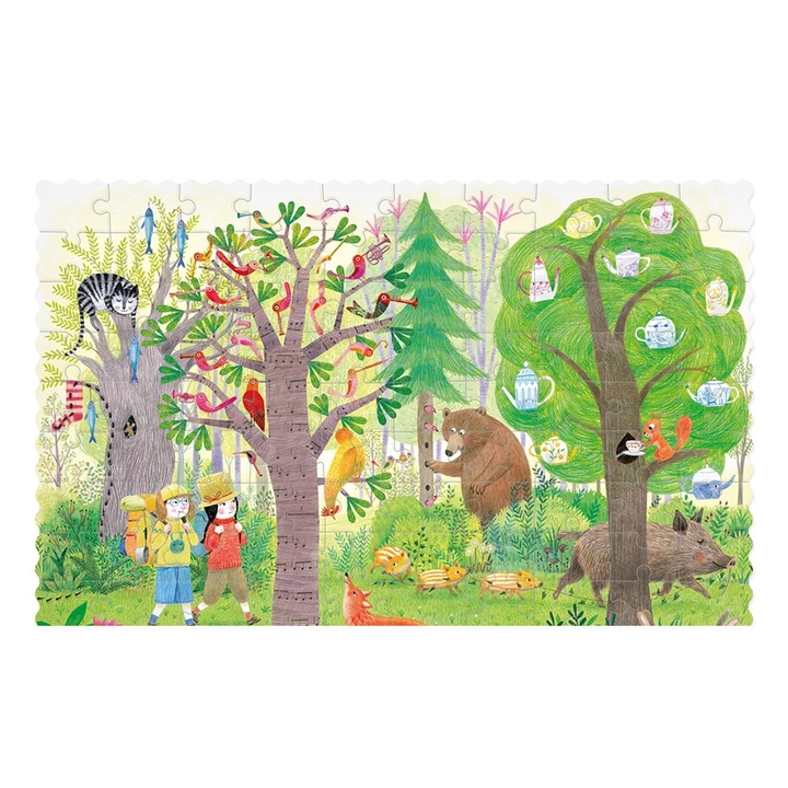 Megfordítható Londji puzzle, éjjel-nappal, 100 darab