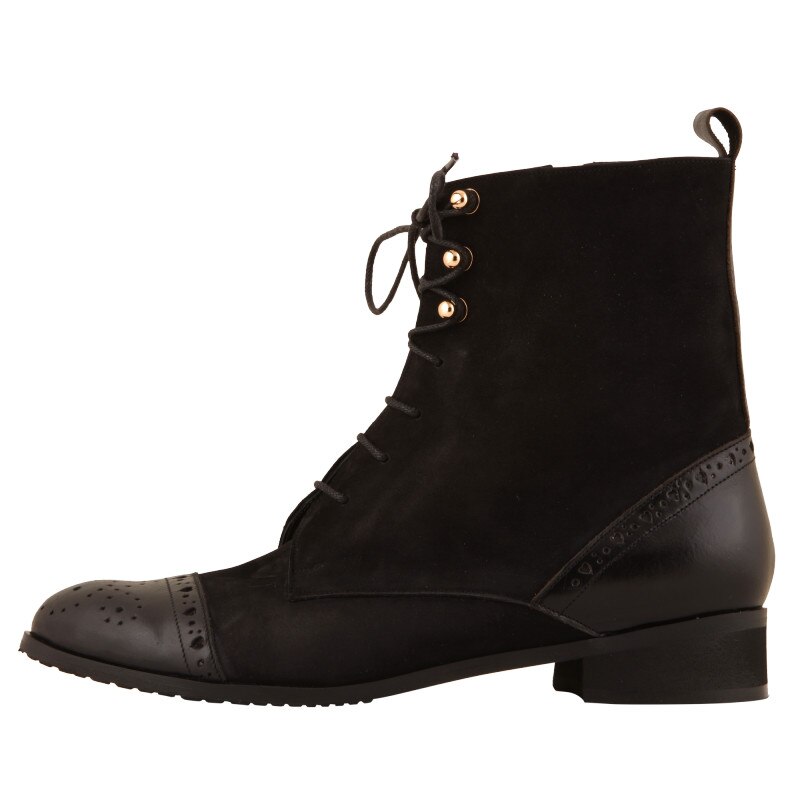 Ghete Negru de dama Hotstepper Fix You Black Pristine, Negru