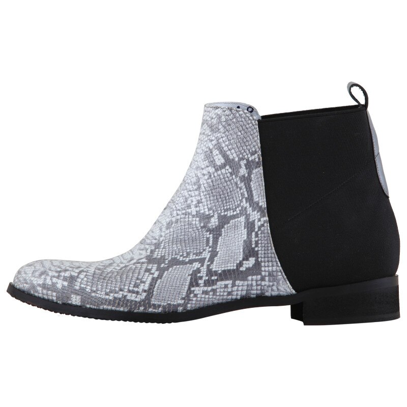 Ghete Print de dama Hotstepper Iconic Silver Grey, Print