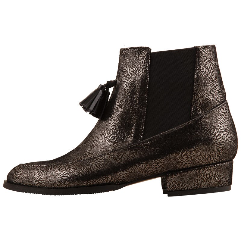 Ghete Negru de dama Hotstepper Cupid's Kaleidoscope Black, Negru