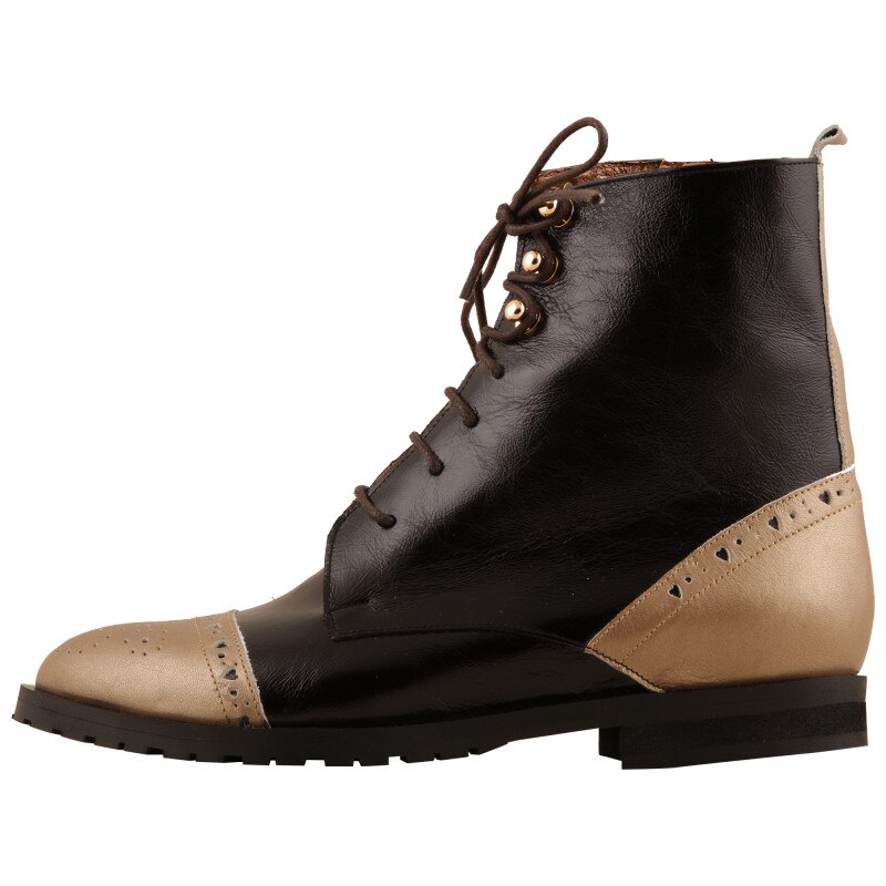 Ghete Negru de dama Hotstepper Fix You Fuzzy Champagne , Negru