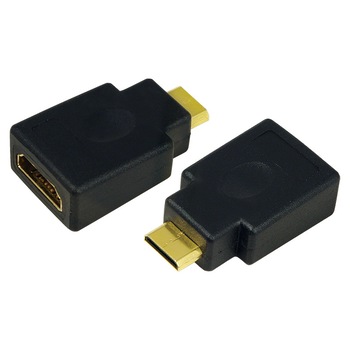 Adaptor Logilink AH0009, HDMI A la Mini HDMI C, M-T Adaptor Logilink AH0009, HDMI A la Mini HDMI C, M-T