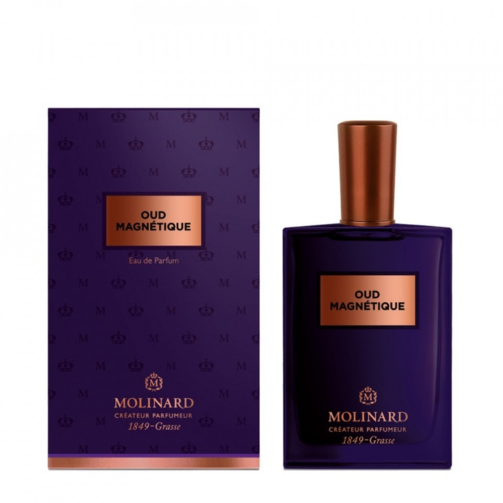 Apa de Parfum Molinard Oud Magnetique Prestige, Unisex, 75 ml