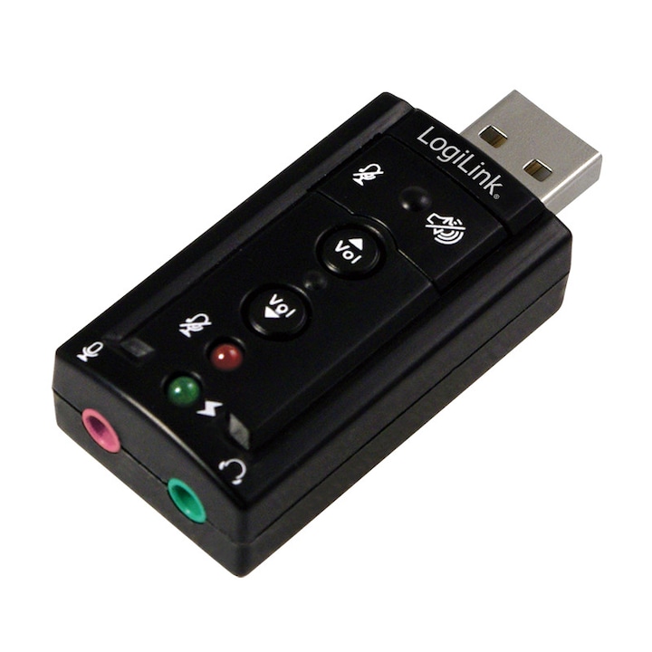 Звукова карта LogiLink UA0078, 7.1, USB