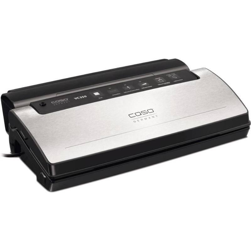 Aparat de vidat Caso Germany VC 350, 120W, 30 cm, Argintiu