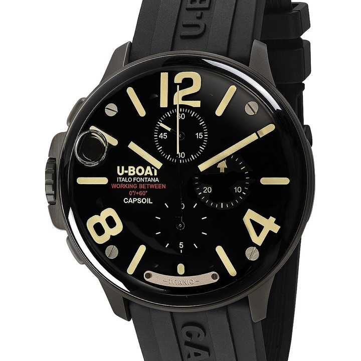 Мъжки часовник U-Boat 8897, Кварцов, 45мм, 10ATM