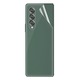 Hátsó és oldalrúd védőfólia Samsung Galaxy Z Fold 3 5G telefonhoz, regenerálható szilikon hidrogél, rugalmas hidrokristály, optimális megoldás, teljes ragasztó, egyszerű telepítés