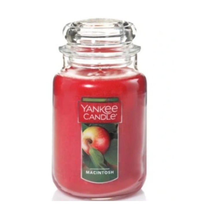 Lumanare parfumata, Yankee Candle, Large Jar Macintosh 623 g