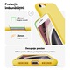 Husa CASEY STUDIOS™ compatibila cu iPhone 7 / 8 / SE 2 / SE 2020 / SE 3 2022, Soft Silicone Premium, Microfibra in Interior, Yellow, de Protectie, Ultra Slim, pentru Incarcare Wireless, Margini Ridicate de Protectia Ecranului si a Camerelor