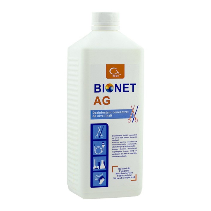 Дезинфектант за повърхности Bionet 1л