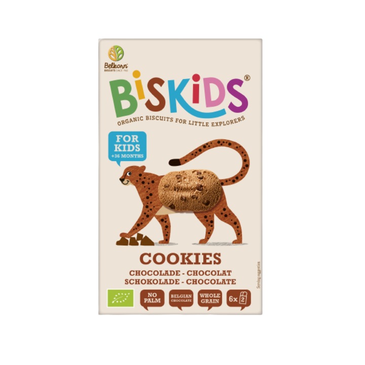 Biscuiti cu ciocolata eco 120 g Belkorn