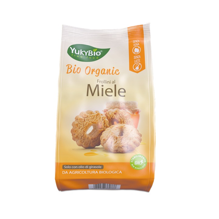 Biscuiti cu miere eco 300 g YUKYBIO