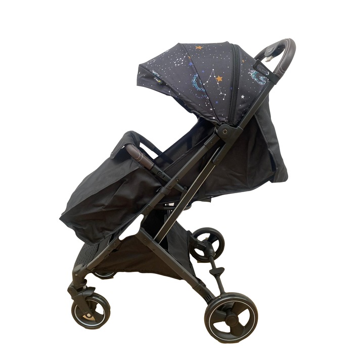 Бебешка количка, L-Sun, тип количка, сгъваема, черна