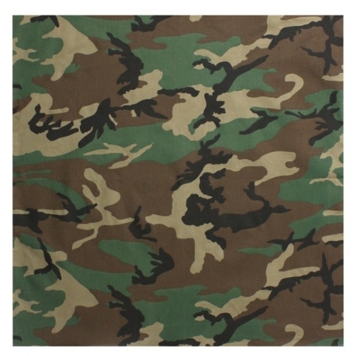 Бандана Trainman 56см/56см, камуфлаж