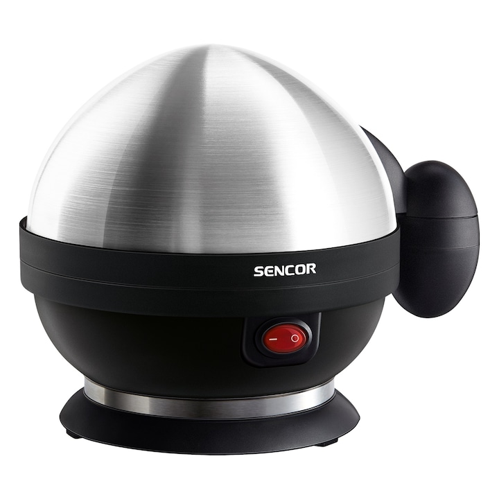 Sencor SEG 720BS Tojásfőző, 320-380 W, 3 főzési fokozat, 7 tojás, Fekete