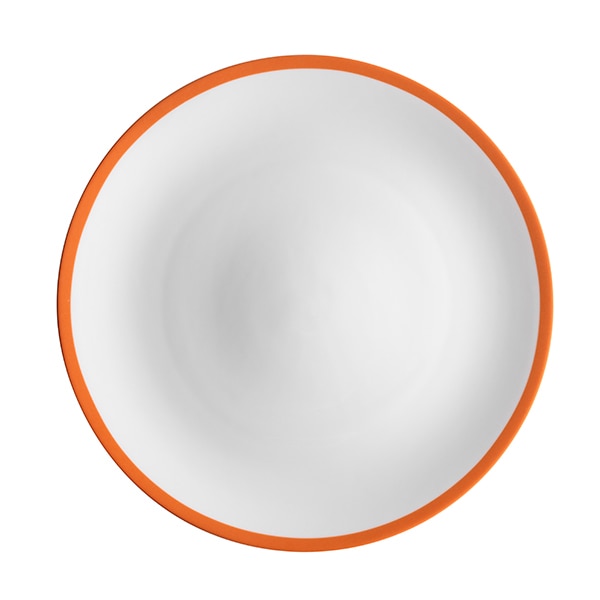 Farfurie Swoon portocaliu, 25.5 cm
