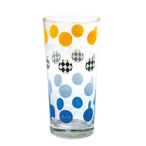 Set 3 pahare Luigi Ferrero, 450 ml, model Ocean Tide