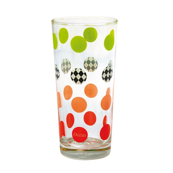 Set 3 pahare Luigi Ferrero, 450 ml, model Ocean Dots