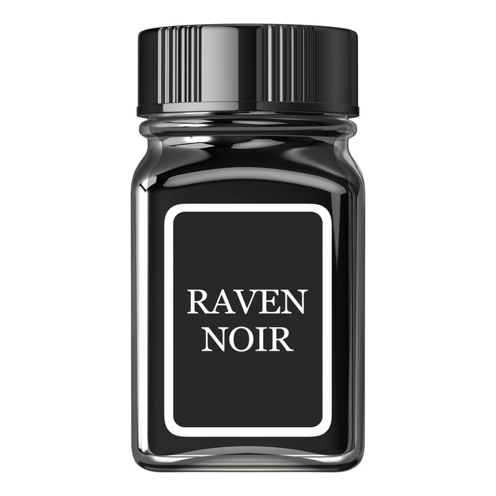 Calimara Monteverde USA, Noir Collection, Raven Black, 30 ml