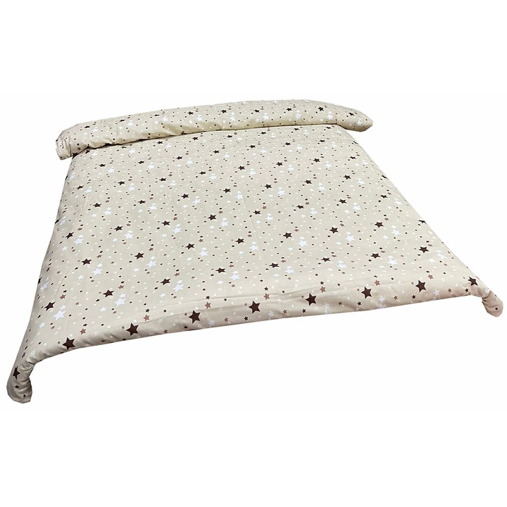 Плик за завивка, 200/210см, "Constellation beige" 100% памук от Liz Line - HP200137