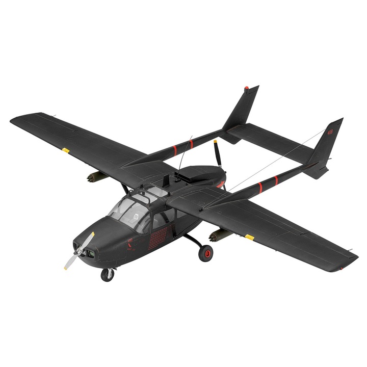Macheta Aeromodele de construit Revell Cessna O-2A Skymaster +14ani 1:48 REV 03819