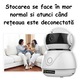 Camera de Supraveghere pentru Copii, Night Vision, Infrarosu cu Vedere pe Timp de Noapte, Audio Bidirectional, Detectarea Miscarii, App Control