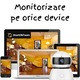 Camera de Supraveghere pentru Copii, Night Vision, Infrarosu cu Vedere pe Timp de Noapte, Audio Bidirectional, Detectarea Miscarii, App Control