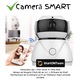 Camera de Supraveghere pentru Copii, Night Vision, Infrarosu cu Vedere pe Timp de Noapte, Audio Bidirectional, Detectarea Miscarii, App Control