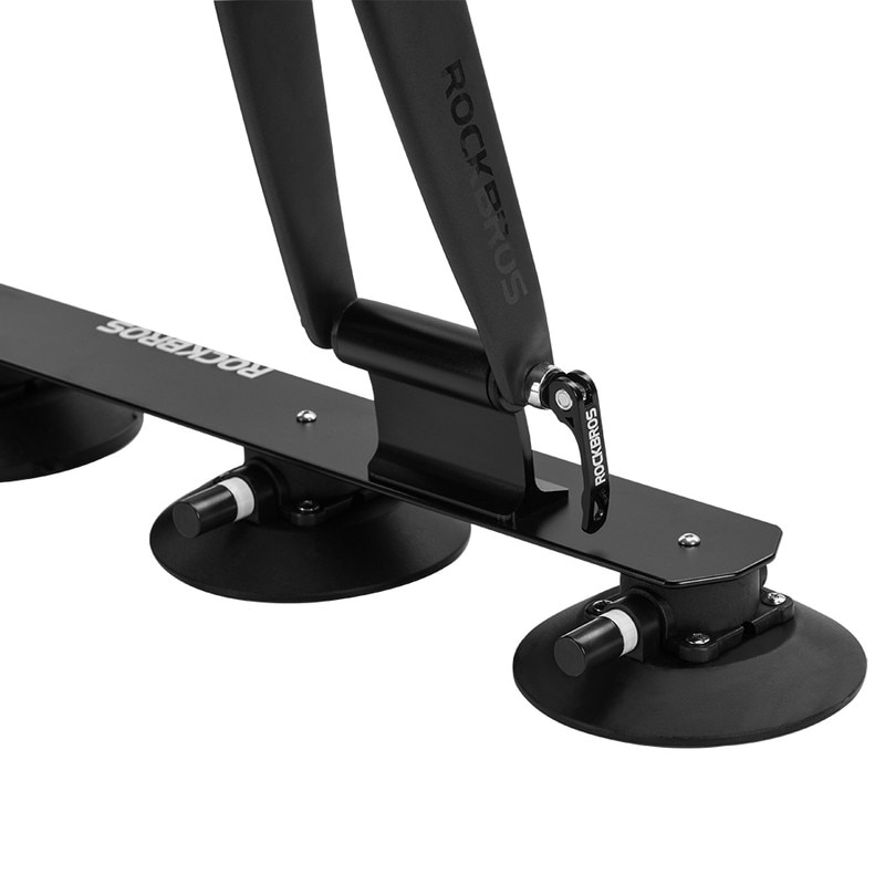 Cavalletto Ebike Cavalletto Regolabile ROCKBROS - Per MTB 24-29", Alluminio, Antiscivolo Cavalletto Mtb - Foto 8