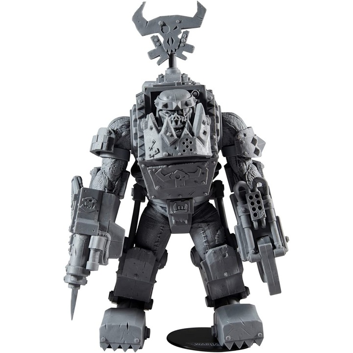 Figurina Articulata Nepictata Warhammer 40k Ork Meganob with Shoota (Artist Proof) 30 cm DETERIORAT