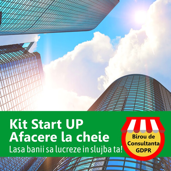 Kit Start UP Afacere la cheie Birou de Consultanta GDPR - Elmarcont