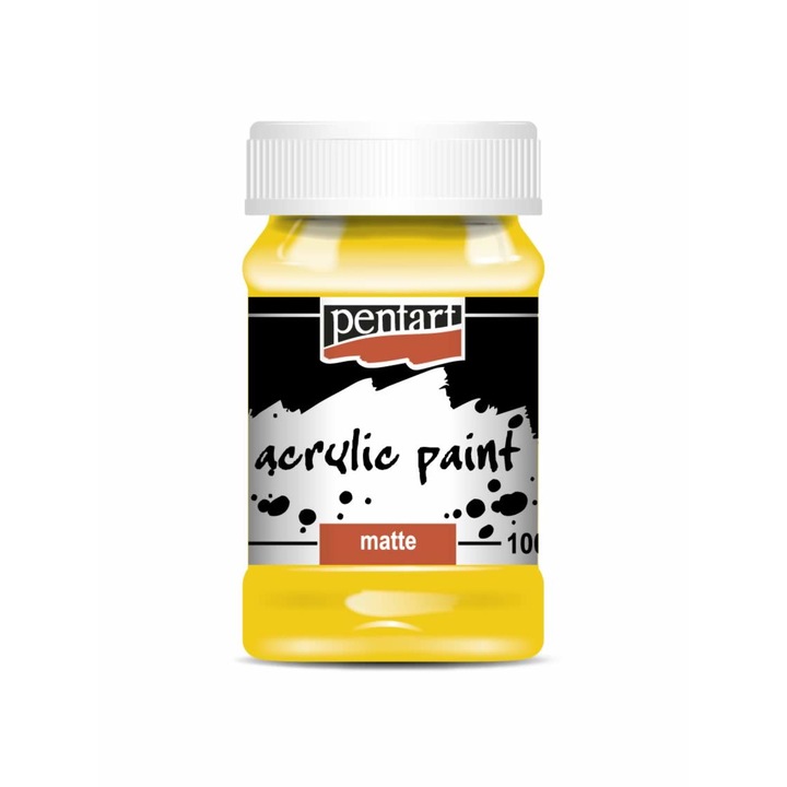 Vopsea, Pentacolor, Galben, 100 ml