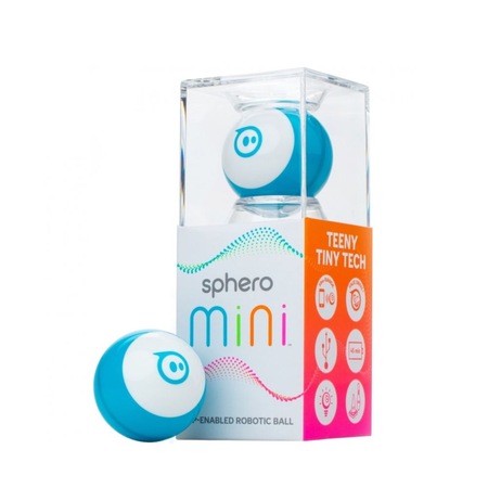 Програмируем кодиращ робот, Sphero, Mini, живи сензори, 8+ години, LED ...