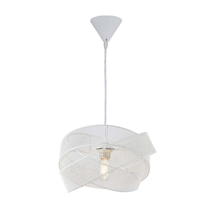 Pendul, Lightex, DELTA, 1xE27, f300, Alb