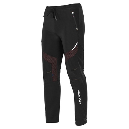 ROCKBROS Pantaloni Con Bretelle Da Bici Invernali Uomo Donna Cuscino 3D Imbotto Pantaloni Da Ciclismo Completi In Pile Scaldino MTB Pantaloni Da Bicicletta Sportivi Da Strada - Foto 3