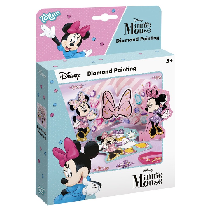 Totum: Minnie pictura cu diamante