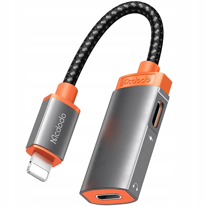 Adapter Mcdodo-hoz, Lightning-hoz 2x Lightning, Apple iPhone, Oryx Series 0,1m